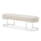 Decorative Orchid Bed Orchid Accent Bench from Michael Amini - Luna Furniture