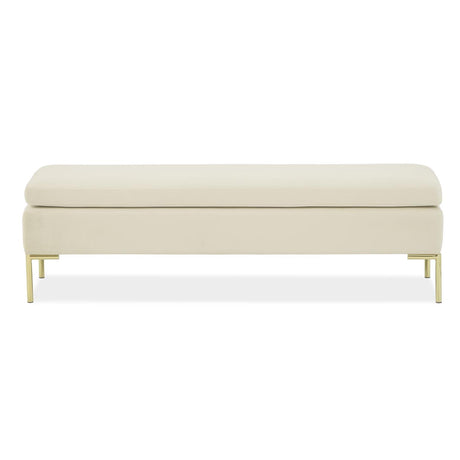 Decorative Zennia Bed Zennia Accent Bench from Michael Amini - Luna Furniture