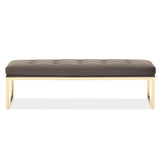 Decorative Dahlia Bed Dahlia Accent Bench from Michael Amini - Luna Furniture