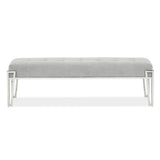 Decorative Rose Bed Rose Accent Bench from Michael Amini - Luna Furniture