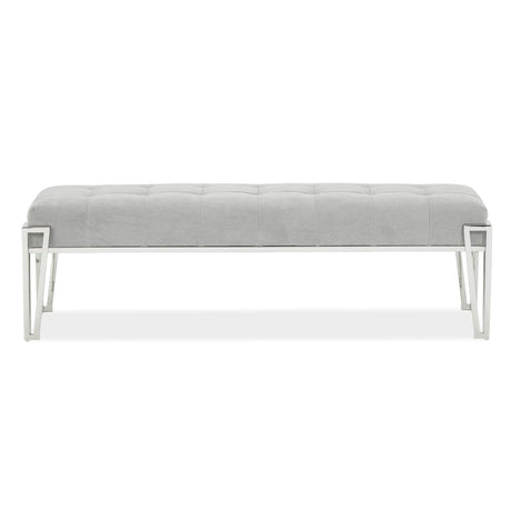 Decorative Rose Bed Rose Accent Bench from Michael Amini - Luna Furniture