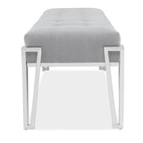 Decorative Rose Bed Rose Accent Bench from Michael Amini - Luna Furniture