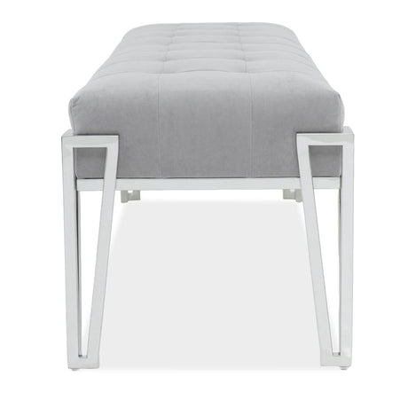 Decorative Rose Bed Rose Accent Bench from Michael Amini - Luna Furniture