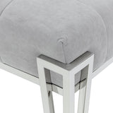 Decorative Rose Bed Rose Accent Bench from Michael Amini - Luna Furniture