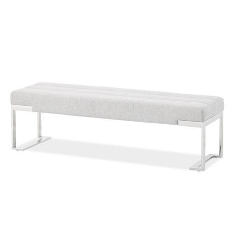 Decorative Tulip Bed Tulip Accent Bench from Michael Amini - Luna Furniture