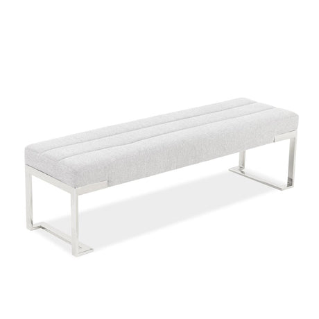 Decorative Tulip Bed Tulip Accent Bench from Michael Amini - Luna Furniture