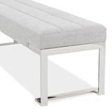 Decorative Tulip Bed Tulip Accent Bench from Michael Amini - Luna Furniture