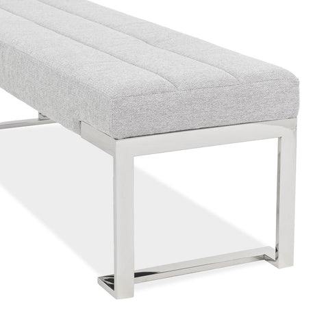 Decorative Tulip Bed Tulip Accent Bench from Michael Amini - Luna Furniture