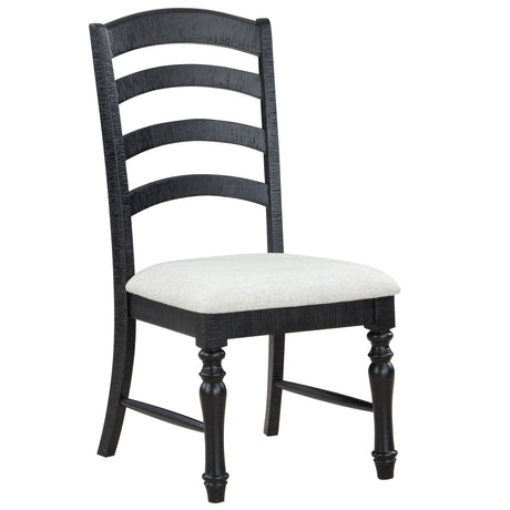 Odessa Black 5-Piece Dining Set from Steve Silver - Luna Furniture