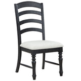 Odessa Black/White Side Chair, Set of 2 from Steve Silver - Luna Furniture