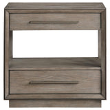 Durango Washed Oak 2-Ddrawer Nightstand from Coaster - Luna Furniture