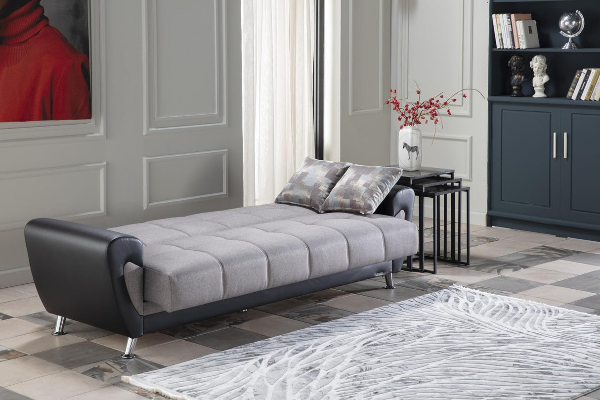 Duru Remoni Antrasit 3-Seat Sleeper Sofa from Bellona - Luna Furniture