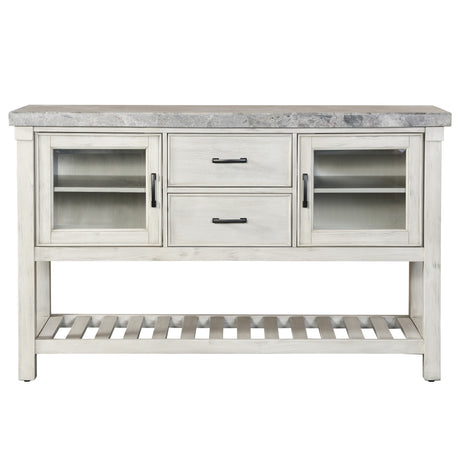 Canova Gray Marble Top Server from Steve Silver - Luna Furniture