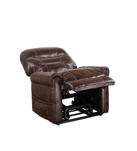 Ottawa Walnut Power Lift Chair with Heat and Massage from Steve Silver - Luna Furniture