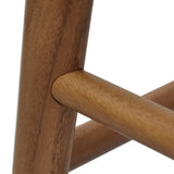 Hilton 24″ Backless Counter Stool, Natural from Steve Silver - Luna Furniture