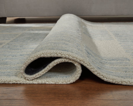 Dylanton Ivory/Blue Large Rug from Ashley - Luna Furniture