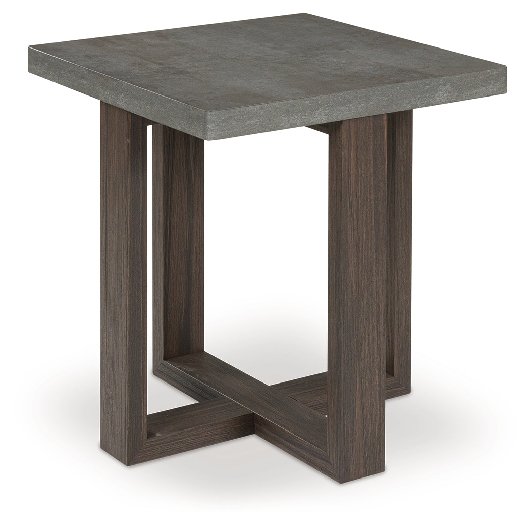 Dynnford Gray/Brown Table (Set of 3) from Ashley - Luna Furniture