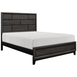 Davi Gray Full Panel Bed from Homelegance - Luna Furniture