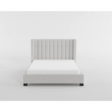 Emerson Beige Upholstered Queen Bed from Homelegance - Luna Furniture