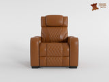 Apex Blue 2-Piece Leather Power Reclining Living Room Sets from Homelegance - Luna Furniture