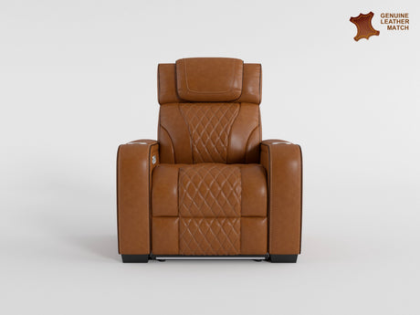 Apex Blue 2-Piece Leather Power Reclining Living Room Sets from Homelegance - Luna Furniture