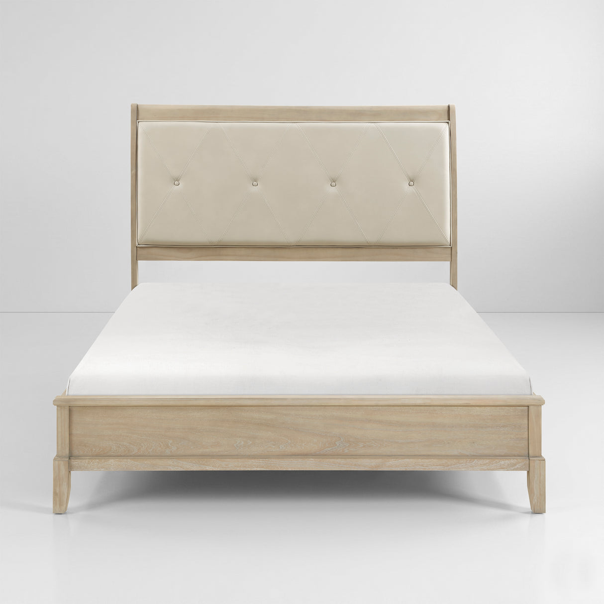 Cotterill Beige Eastern King Bed from Homelegance - Luna Furniture