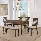 Joanna Bench, Brown from Steve Silver - Luna Furniture