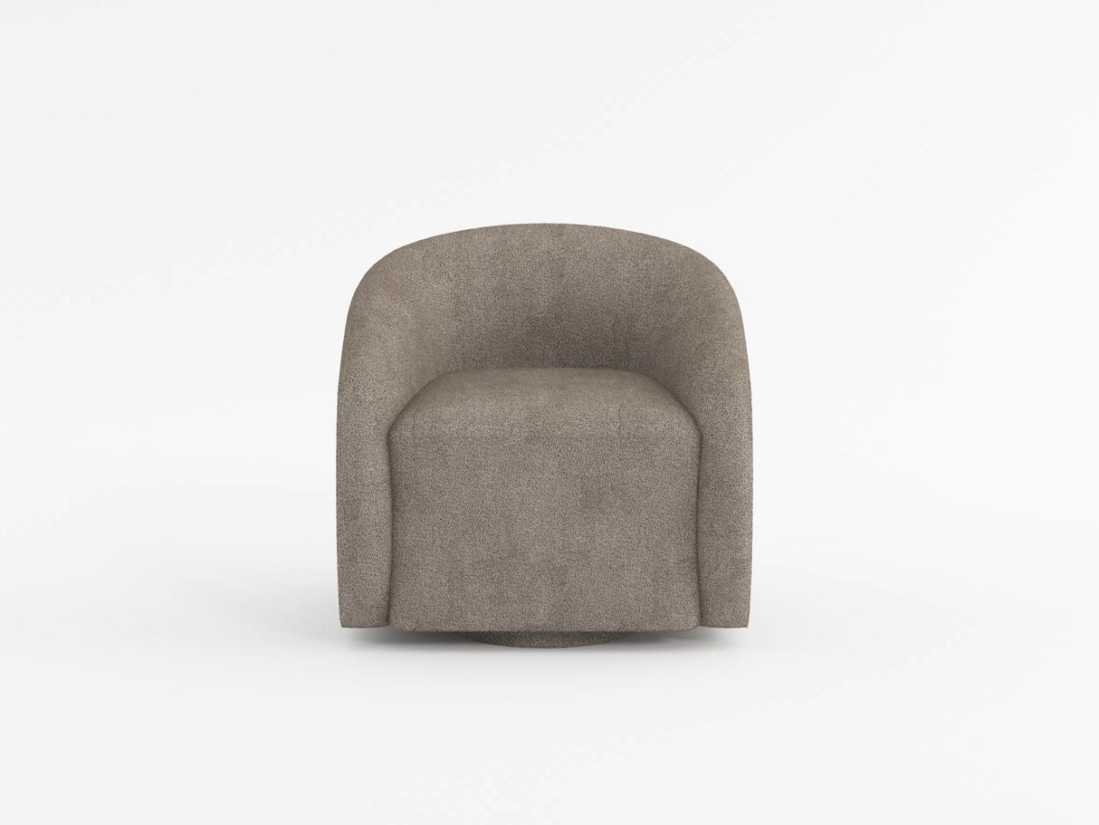 Cocoon Dark Gray Swivel Chair from Homelegance - Luna Furniture