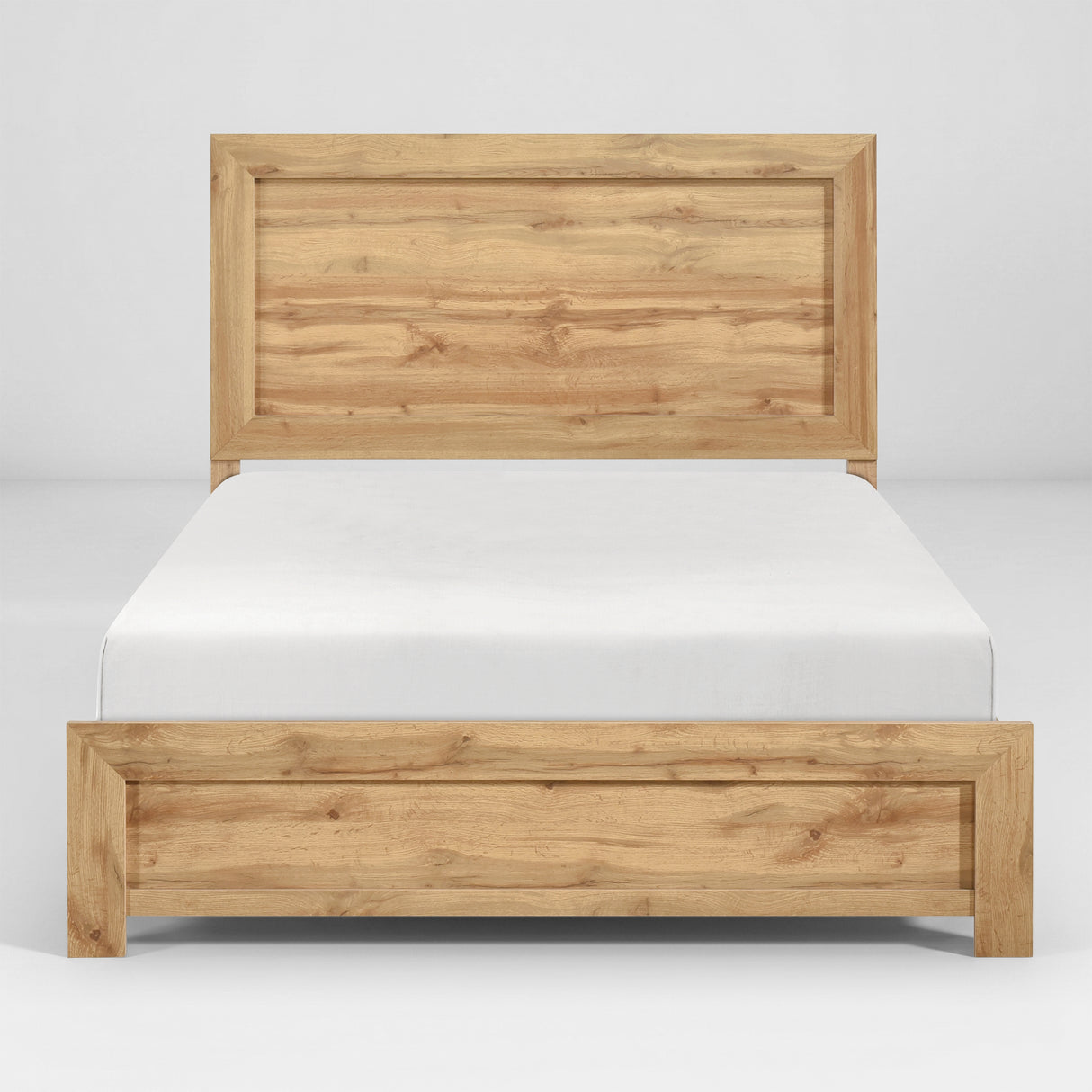 Corbin Natural Full Panel Bed from Homelegance - Luna Furniture