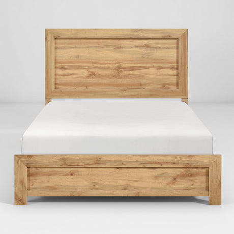 Corbin Natural Full Panel Bed from Homelegance - Luna Furniture