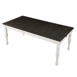 Joanna 6 Piece Bench Dining Set(Table, Bench with Back & 4 Side Chairs) from Steve Silver - Luna Furniture