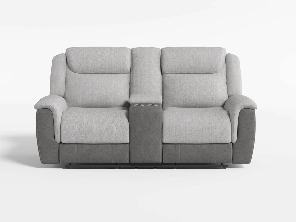 Harriette Gray Reclining Chair from Homelegance - Luna Furniture