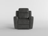 Kellen Smoky Gray Power Reclining Chair from Homelegance - Luna Furniture