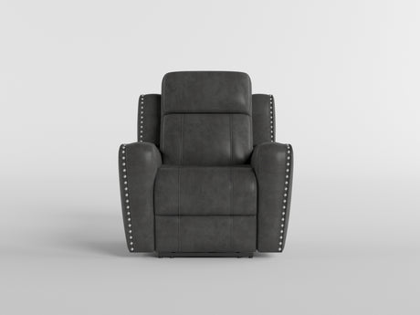Kellen Smoky Gray Power Reclining Chair from Homelegance - Luna Furniture