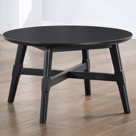 Oslo Coffee Table, Black from Steve Silver - Luna Furniture