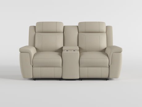 Nest Camel Double Reclining Loveseat with Center Console and Receptacles from Homelegance - Luna Furniture