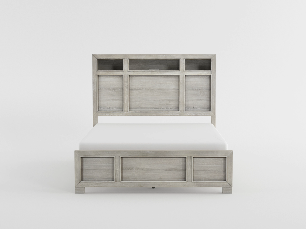 Everett Gray California King Bed from Homelegance - Luna Furniture