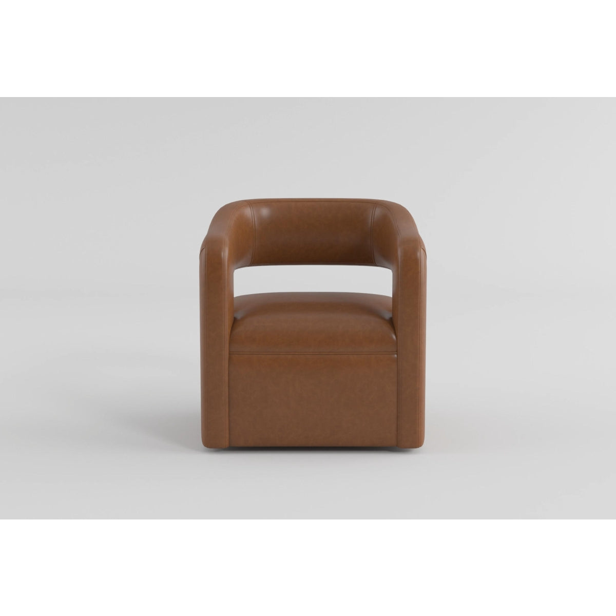 Sawyer Camel Swivel Accent Chair from Homelegance - Luna Furniture