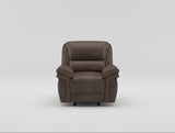Proctor Brown Microfiber Power Double Reclining Sofa from Homelegance - Luna Furniture