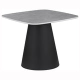 Eason Concrete and Black 2-Piece Cocktail Coffee Table Set from Coaster - Luna Furniture