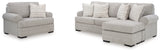 Eastonbridge Shadow Sofa Chaise and Oversized Chair from Ashley - Luna Furniture