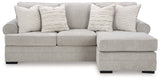 Eastonbridge Shadow Sofa Chaise and Oversized Chair from Ashley - Luna Furniture