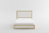 Sterling Natural/White Chest from Homelegance - Luna Furniture