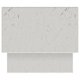 Ebby White 2-Piece Genuine Marble Top Nesting Coffee Tables from Coaster - Luna Furniture