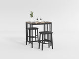 Edgar Faux Marble 3-Piece Counter Height Set from Homelegance - Luna Furniture