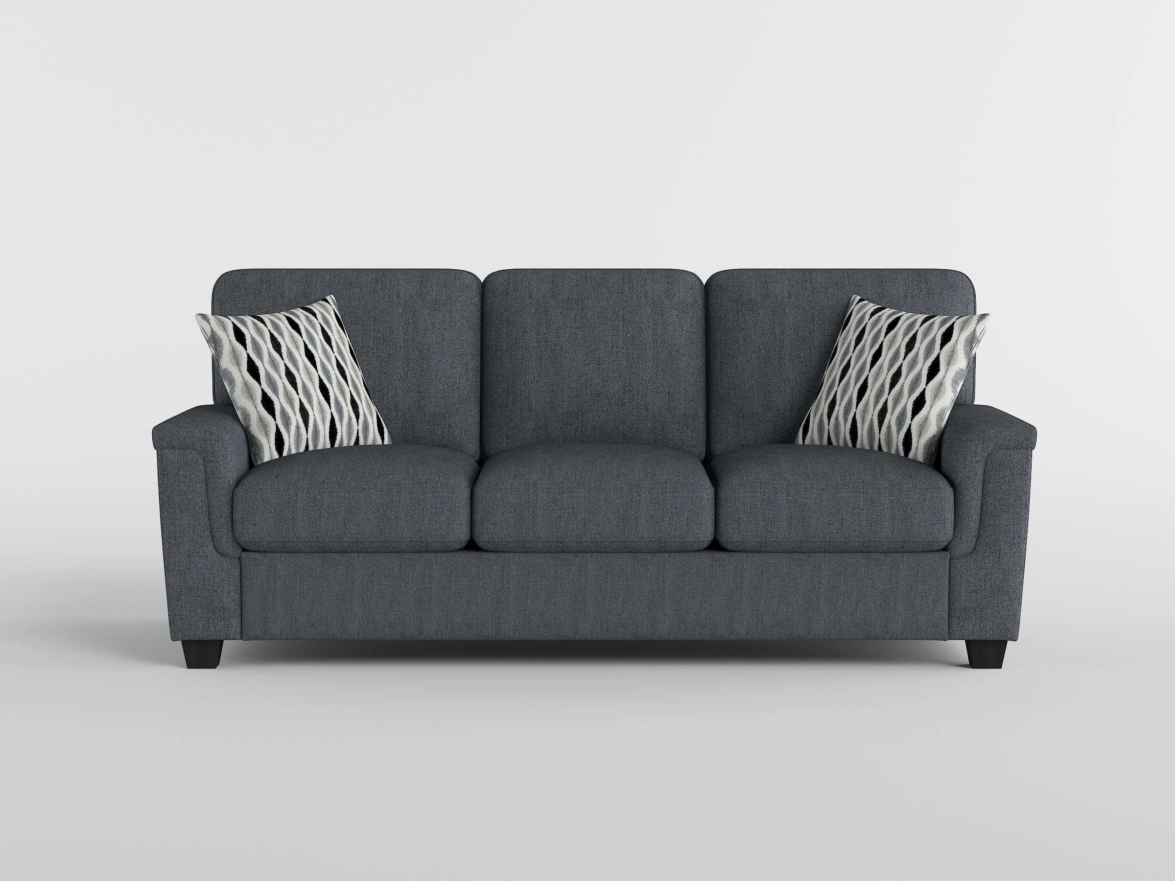 Chelsea Dark Gray Sofa – Luna Furniture