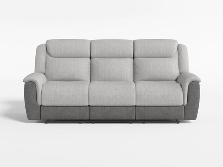 Harriette Gray Double Reclining Sofa from Homelegance - Luna Furniture