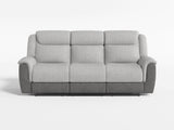 Harriette Gray Double Reclining Loveseat with Center Console