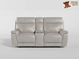9199TPE-2PWH Power Double Reclining Love Seat with Power Headrest and Center Console from Homelegance - Luna Furniture