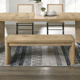 Edenbridge Oak Bench from Furniture of America - Luna Furniture